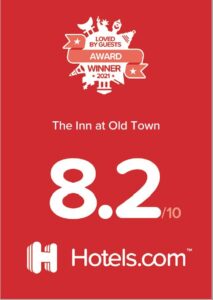 innatoldtown-expedia-award-badge The Inn at Old Town Loved by Guests Award Winner 2021